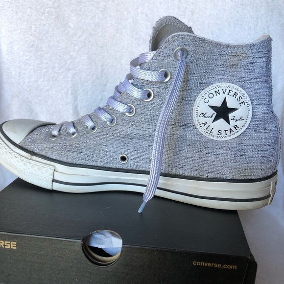 Converse All Star Sparkle Knit High-Top Sneakers - Picture 5 of 8